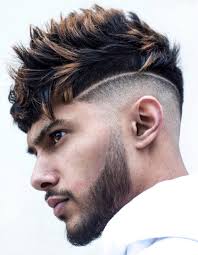 There are many different kinds of highlights, but the biggest trend of this year is dark brown or black hair with copper highlights. Show Off Your Dyed Hair 10 Colorful Men S Hairstyles