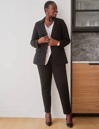 Black Blazer For Women Plus Size Premier Bi Stretch Work Blazer Women S Plus Size Coats Jackets Eloquii Work Blazers Women Work Pants Women Work Blazer