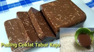 Bahan 300ml susu uht 2sachet skm 4btr telur 5lembar roti tawar. Puding Coklat Tabur Keju Youtube