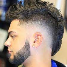 40 Attractive Mohawk Fade Haircuts Charming Style With Creative Details Mohawk Hairstyles Men Mohawk Hairstyles Mullet Haircut