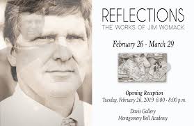 Honoring his 40 years of service at MBA, a special exhibit featuring the  works of Mr. Jim Womack opens tonight with a reception from 6pm to 8pm.