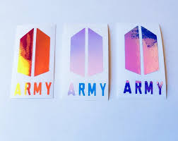 Bts logo, 2017 bts live trilogy episode iii: K Pop Bts A R M Y Bomb Lightstick Decal Stickers Bts Army Logo Bts Drawings Bts Army Bomb