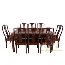 Browse an extensive collection of asian inspired sideboards, china cabinets, dining sets, and more. Chinese Antique Rosewood Dining Table W 8 Chairs Set 17lp38 Chinese Antiques