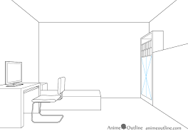 Start with creating a grid in perspective. One Point Perspective Room Drawing Tutorial Animeoutline