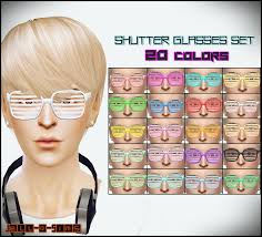 See more ideas about sims 4 cc skin, sims 4, sims. Love 4 Cc Finds Jell O Sims Shutter Glasses Set 20 Colors