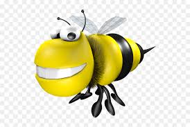 Happy bumblebee cartoon character mascot by yusak p. Bees Cartoon 3d Insect Bumblebee 3d Clipart Hd Png Download Vhv