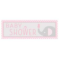 Great savings & free delivery / collection on many items. Little Peanut Girl Elephant Giant Baby Shower Banner Target