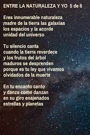 Entre La Naturaleza Y Yo Poemas Poesia Latinoamericana Naturaleza
