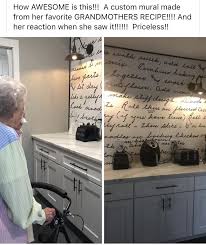 Maybe you would like to learn more about one of these? Grandmas Mural Custom Murals Custom Wall Murals Kitchen Wall Decor