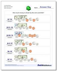 Full curriculum of exercises and videos. Money Basic Math Worksheets Counting Coins Bills Preschool Word Problems Fourth Worksheet Geometric Patterns Grade 6 Trivia Middle School Mathematics 7 Answers Sumnermuseumdc Org