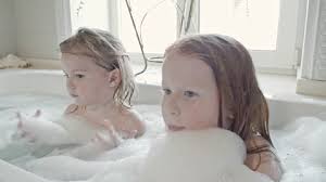 Also great for pet owners at bath time. Medium Shot Of Little Children Stock Footage Video 100 Royalty Free 29135107 Shutterstock