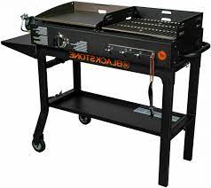 Blackstone duo griddle and charcoal grill combo. Blackstone Griddle And Charcoal Grill Combo Flat Top