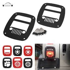 For 1987 2006 Jeep Wrangler Tj Yj Tail Light Covers Rear Lights Lamp Protector Guard Exterior Protector Accessories Koleroader Tail Light Protectors Tail Light Guardslight Guard Aliexpress