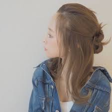 田中亜希子 カジュアルハーフアップヘアアレンジ ヘアスタイリング ハーフアップヘア ハーフアップ ヘアアレンジ