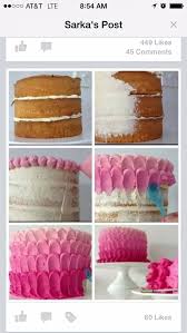 Spoon Technique Cake Decorating Frosting Cake Cake Decorating Techniques