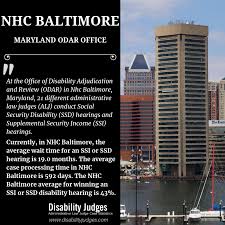 Know The Detailed Information About The Hearing Offices And The Administrative Law Judges Alj That Work In Nhc Baltimore Maryland Social Security Disability