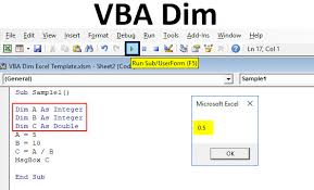 Vba Dim How To Use Excel Vba Dim Examples