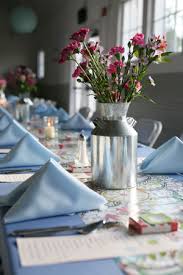 Also, use appropriate taper, pillar, or votive candles in the center of your dining table. Dinner Party Table Decorating Ideas Lifestyle