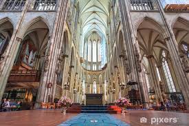 Den dom sieht man sogar schon von der autobahn aus und ist ein absolutes muss für jeden köln besucher. Fototapete Innen Kolner Dom Deutschland Pixers Wir Leben Um Zu Verandern