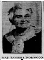 Frances Emily “Fannie” Killen Norwood (1848-1939)