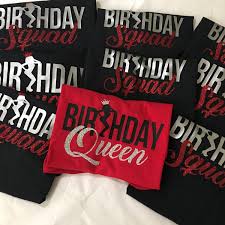 Birthday Squad T Shirts Excited To Share The Latest Addition To My Etsy Shop The Birthday Queen Squad Crew Party Shir Birthday Squad Shirts 40th Birthday Shirts 50th Birthday Shirts