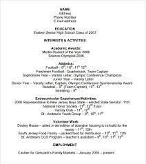 In these types of resumes you describe experiences under specific skill headings (see sample below). Free 6 Sample College Resume Templates In Pdf Psd Ms Word