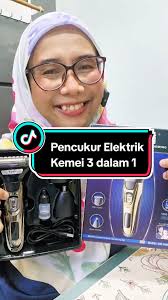 Pencukur Elektrik Kemei 3 dalam 1: Fungsi 3 dalam 1 dari Kemei
