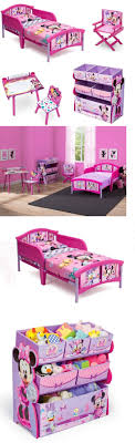 Kids At Home Toddler Bedroom Furniture Set Room In A Box Kids Girls Minnie Mouse Pink B Minnie Mouse Bedroom Toddler Bedroom Sets Girls Bedroom Furniture Sets