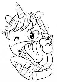 At the end of the summer the mga company releaes new poopsie rainbow surprise dolls with slime fashion clothes! Cute Unicorn Coloring Pages Youloveit Com