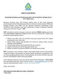 .sebanyak rm600 sebulan untuk tempoh maksimum enam bulan akan diberikan kepada pekerja yang terpaksa mengambil cuti tanpa gaji berikutan program berkenaan melibatkan peruntukan sebanyak rm120 juta dan seramai 33,000 pekerja disarankan untuk menerima faedah tersebut, katanya pada. Rangsangan Ekonomi 2020 Bantuan Rm600 Untuk Cuti Tanpa Gaji Miri City Sharing