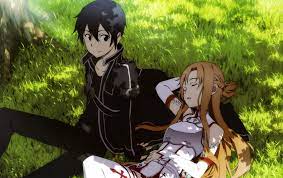Asuna is wary of kirito's . Kirito Protecting Asuna And Watching Asuna Sleeping With A Cute Face Swordartonline