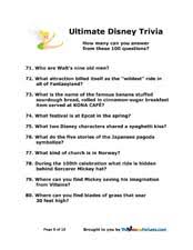 Killer whales orcas, also called killer whales, ar. Easy Disney Trivia For Kids M I S S L O L I T A