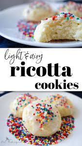 Italian Ricotta Cookies Recipe Cookies Recipes Christmas Ricotta Cookies Italian Recipes Dessert