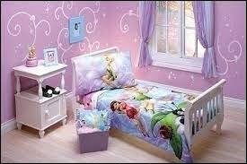 Fairy tinkerbell and peter pan. Disney Wall Art Design For Kids Room Bedroom Themes Fairy Bedroom Girls Bedroom