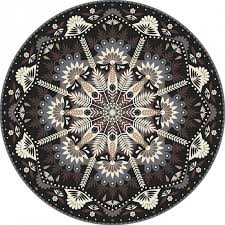 2 sets de table ronds pailletés blanc 34cm. Set De Table Rond O38 Podevache Baba Souk