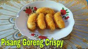 Udang goreng alias ebi furai ini cocok dijadikan menu sarapan. Resep Pisang Goreng Crispy Renyah Tahan Lama Cara Membuat Pisang Goreng Crispy Tepung Roti Youtube
