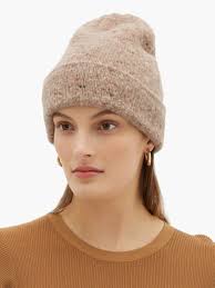 Check spelling or type a new query. Beige Peele Ribbed Wool Blend Beanie Hat Editorialist