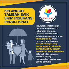 The scheme will cover the cost of basic health care to 250 thousand families or 1 million selangor people earning less than rm2 peduli sihat penjawat awam (pspa) scheme enables selangor state government servants grade 44 and below to receive health and medical. Ruben Raj Skim Insurans Peduli Sihat Selangor Kerajaan Facebook