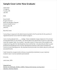 Cover Letter Template Nursing Graduate Resume Examples Nursing Cover Letter Cover Letter For Resume Nurse Cover