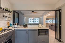 Anything to leverage the average housing and development board (hdb) space of 90 sq m. 3 Hdb Flats With Semi Open Concept Kitchen Designs Houzz