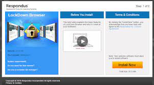 Lockdown browser® is a custom browser that locks down the testing environment within a learning management system. How To Install And Use The Respondus Lockdown Browser Student Information Technology Services