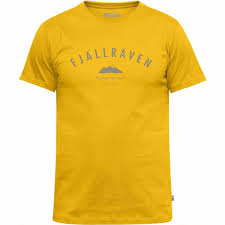 Fjall Raven Fjallraven Trekking Equipment T Shirt Warm Yellow Fjallraven Cloth Mens Tshirts Trekking Equipment Long Sleeve Tshirt Men