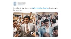 Although this is not a funny situation people know how to bring out the funny! Weekend Lockdown Funny Memes And Jokes Go Viral Netizens Use Humour To Cope With The Covid 19 Pandemic Fresh Headline