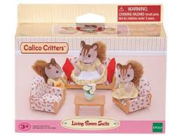 Calico critters can relax and unwind with this comfortable and stylish furniture set. Calico Critters Living Room Suite Pricepulse
