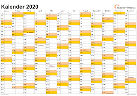 Darüber können sie die tabelle vom hochformat ins querformat drehen oder auch in jegliche andere rotationswinkel. Excel Kalender 2020 Kostenlos