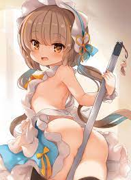 tsumiki akeno loli maid naked apron | #598219 | yande.re