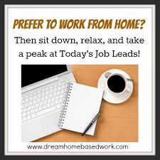 Daily Work At Home Job Leads Work From Home Jobs Home Based Work Working From Home