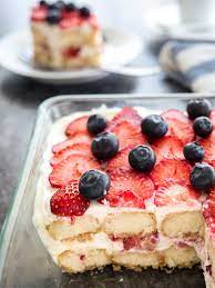 This lady fingers recipe is the cake part of the best tiramisu recipe which is my top viewed page in my italian cakes lady fingers are basically a sponge cake. Strawberry Tiramisu No Raw Eggs No Alcohol No Coffee