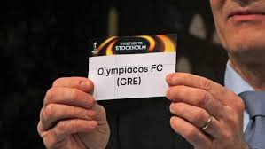 Live chat η κλήρωση της αεκ για τα play off του europa league. Live Tv H Klhrwsh Toy Olympiakoy Sto Europa League Europa League Olympiakos Gazzetta Gr