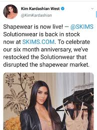The first member of the kardashian family to find stardom was kylie's big sister kim, 39. Jess Beaulieu A Twitter Kim Kardashian Wants You To Buy Her Shapewear Because She Claims Restocking Has Allowed Her To Donate 1m To Mothers And Children During This Difficult Time Her Net